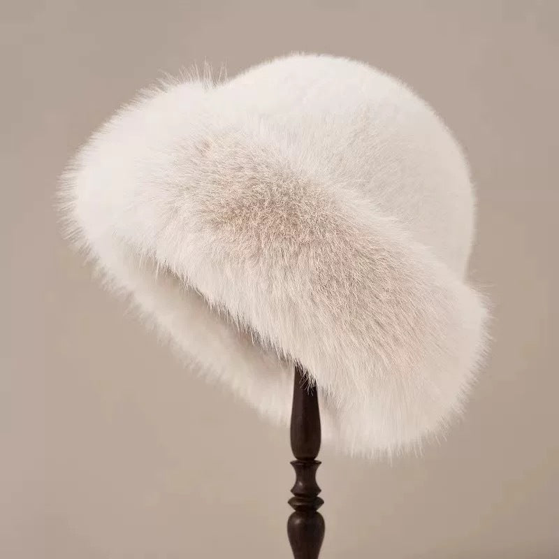 Winter Warm Imitation Fur Bucket Hat