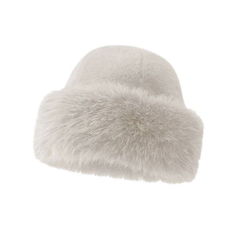 Winter Warm Imitation Fur Bucket Hat