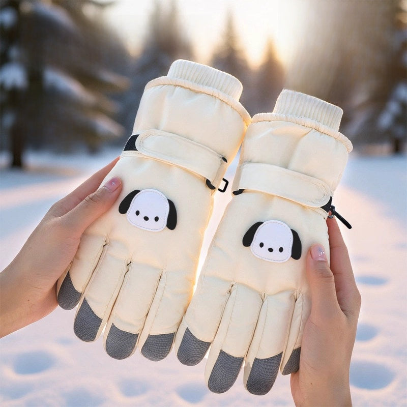 Winter Thermal Touchscreen Ski Gloves Windproof Unisex