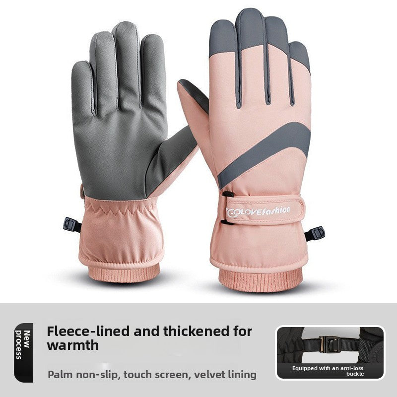 Winter Thermal Touchscreen Ski Gloves Windproof Unisex