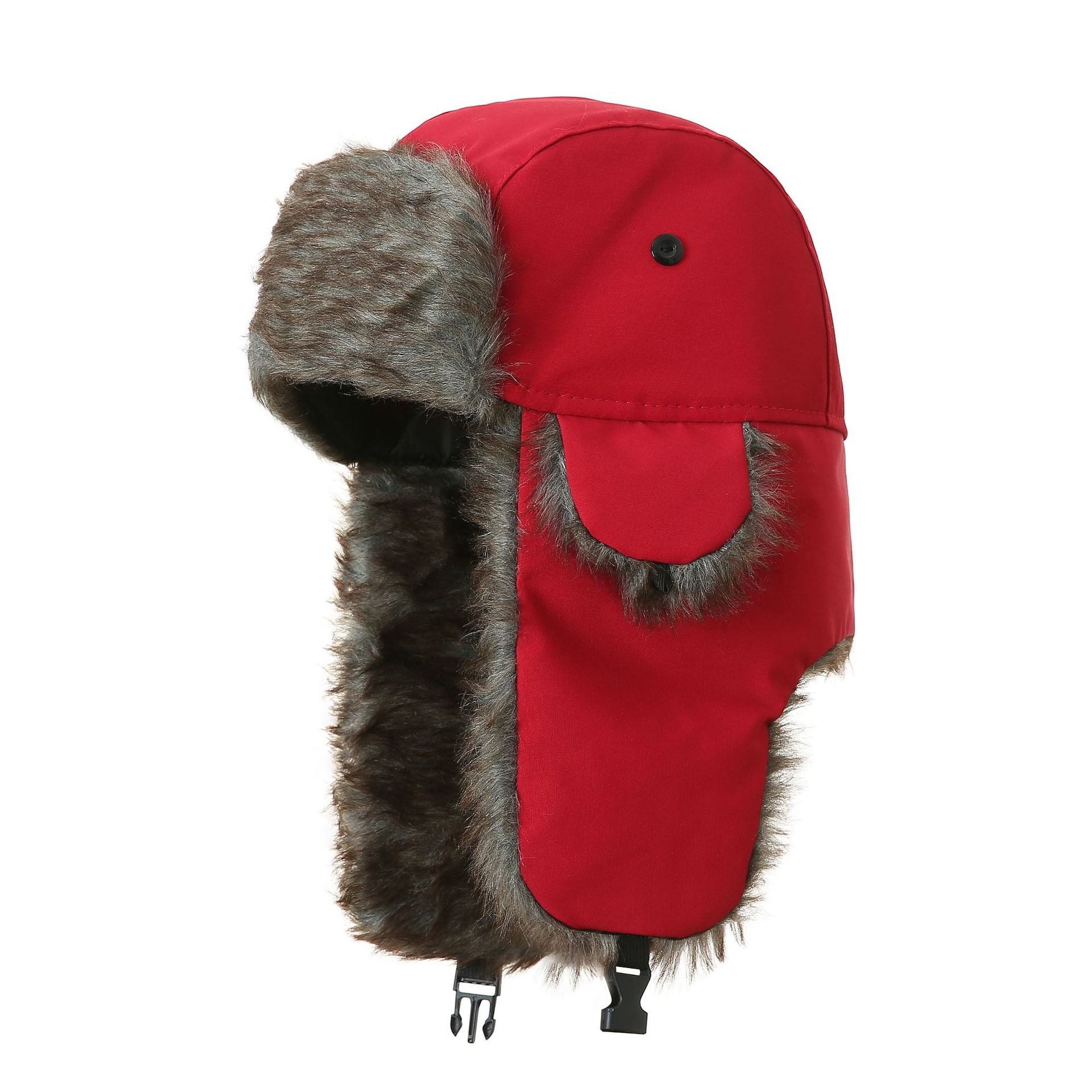 Polyester Velvet Warm Winter Hat with Ear Protection