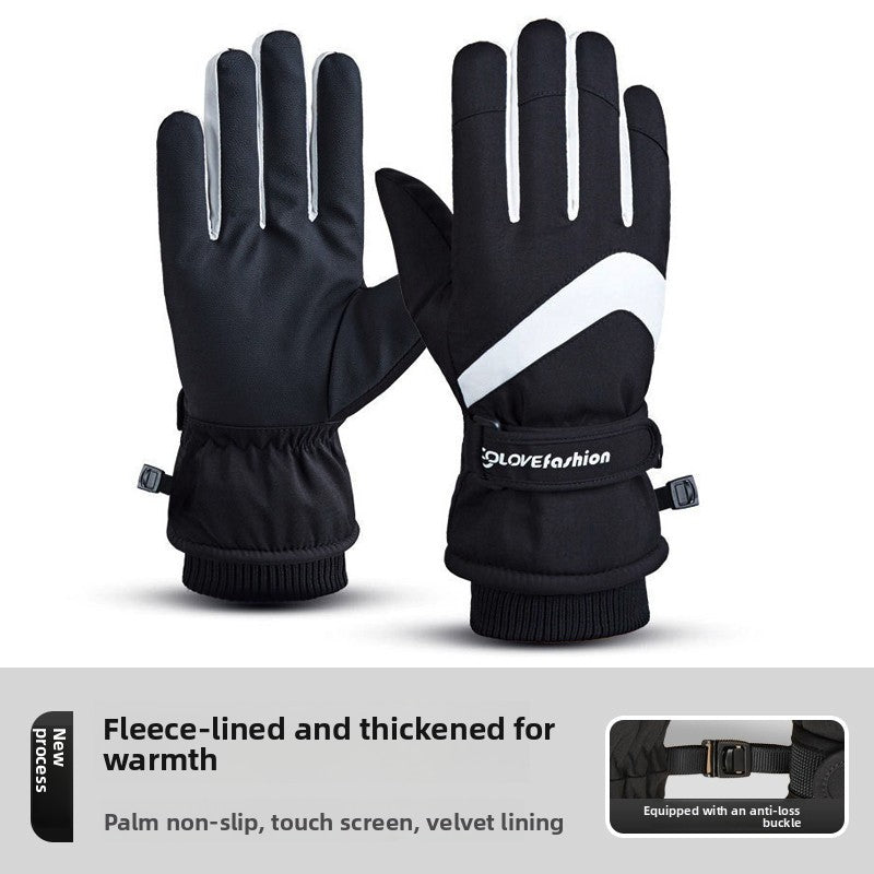Winter Thermal Touchscreen Ski Gloves Windproof Unisex
