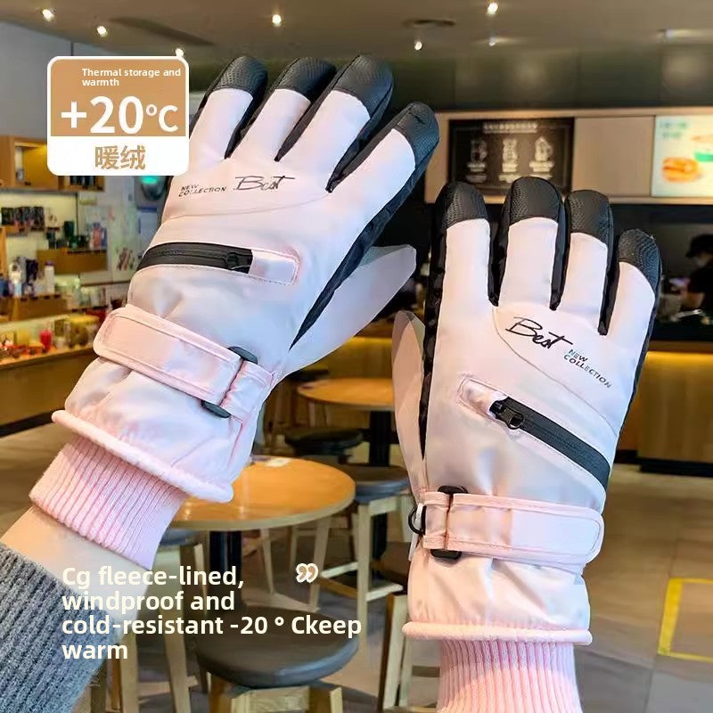 Winter Thermal Touchscreen Ski Gloves Windproof Unisex