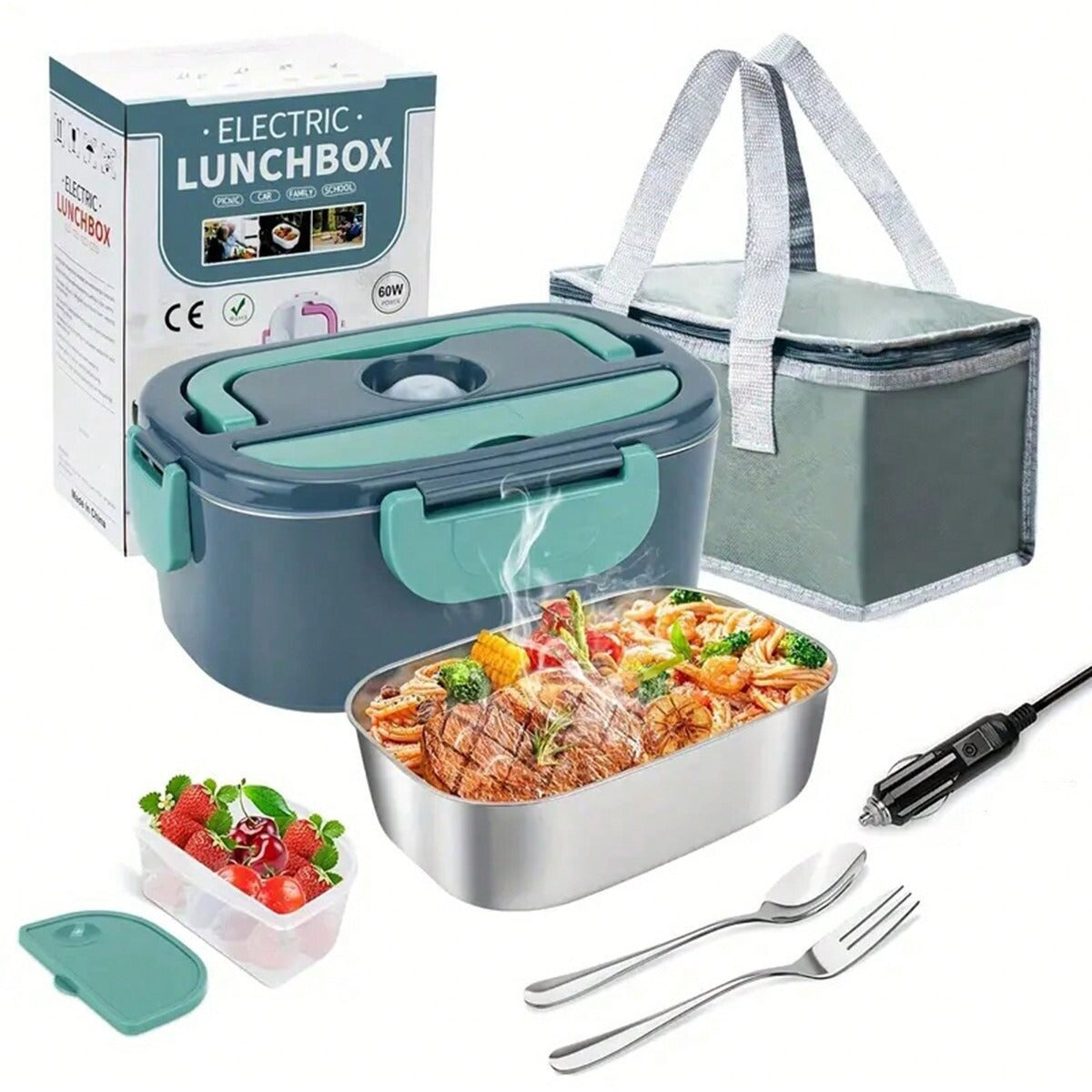 Multifunctional Heated Lunch Box