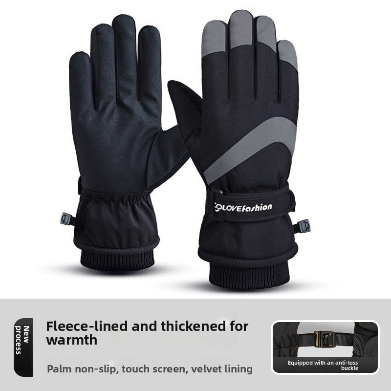 Winter Thermal Touchscreen Ski Gloves Windproof Unisex