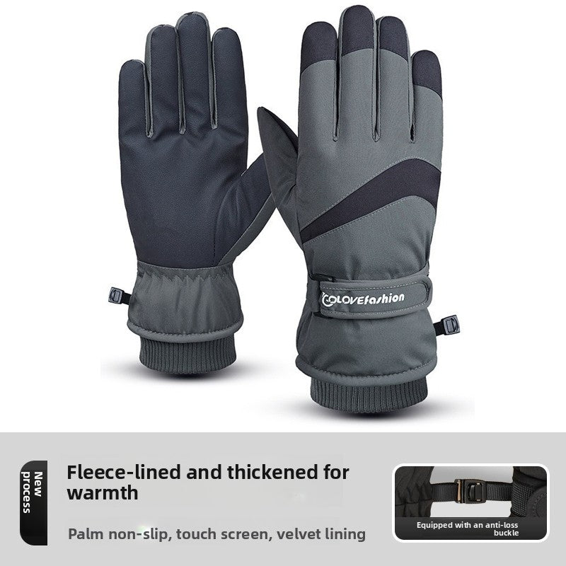 Winter Thermal Touchscreen Ski Gloves Windproof Unisex